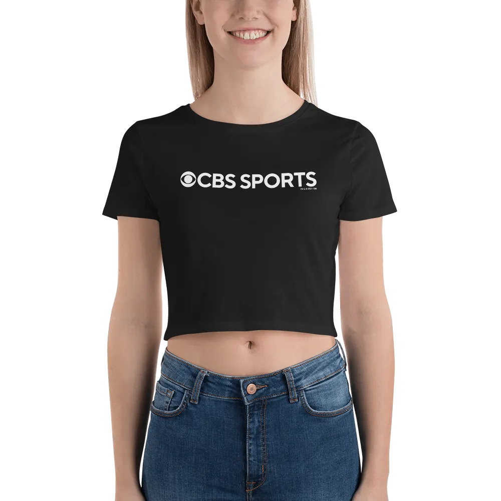 CBS Sports Logo Women's Crop Top