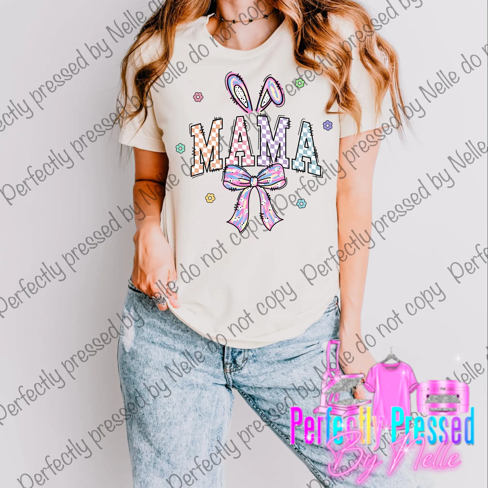 Checkered Mama (Easter Edition)