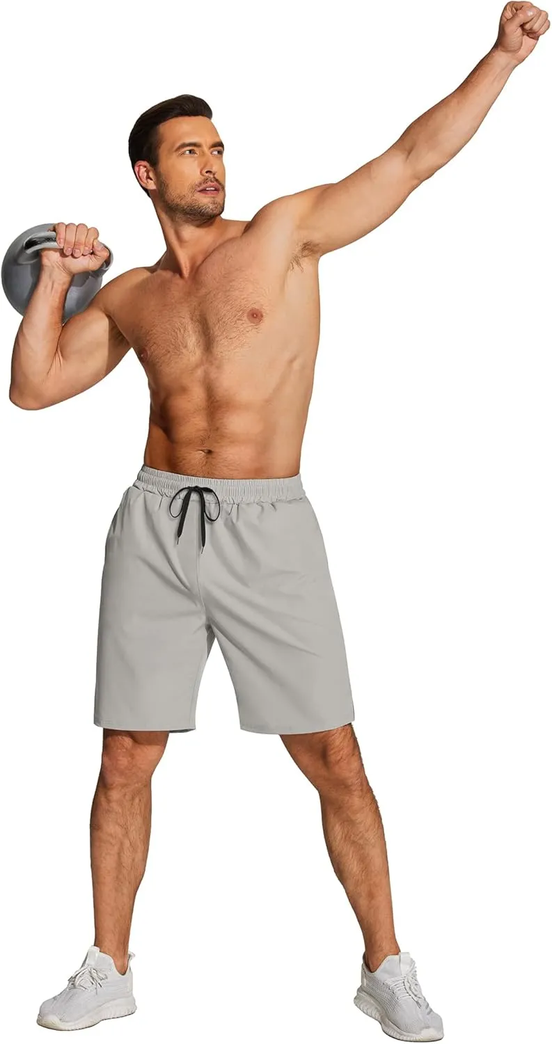 COOFANDY Men's 3 Pack Athletic Running Shorts Gym Workout Short Quick Dry Sports Short with Pockets