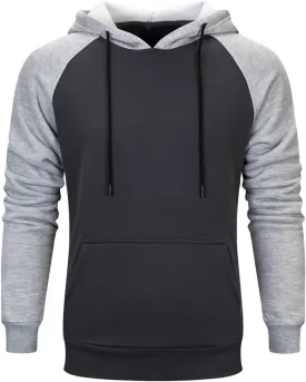 DUOFIER Hoodies for Men Pullover Hooded Sweatshirt with Kange Pocket