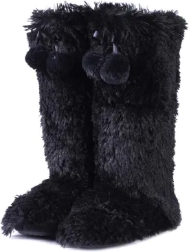 Home Slipper Women's Soft Fleece Plush Warm Indoor House Slipper Boots Shoes