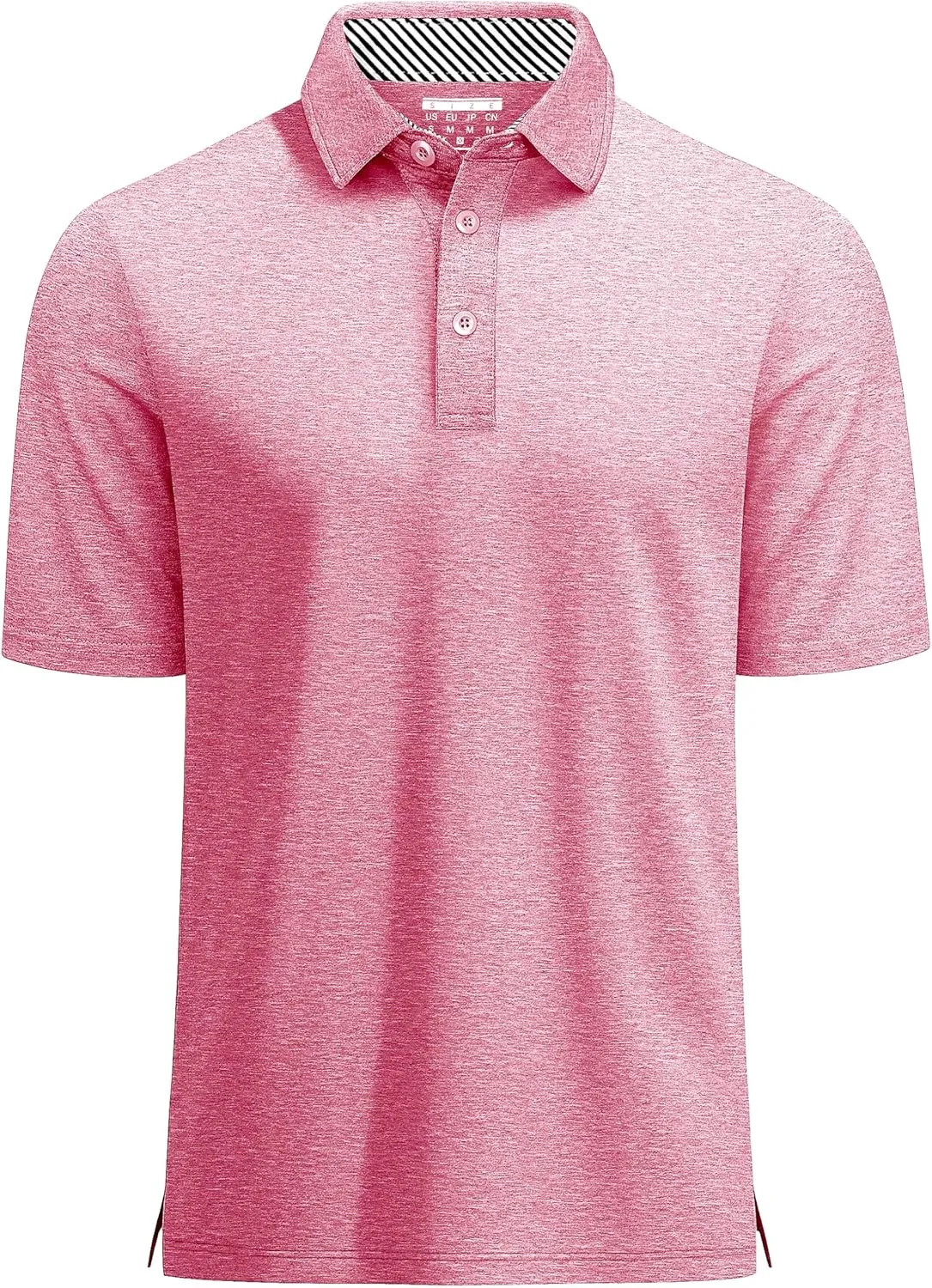 MAGCOMSEN Men's Short Sleeve Polo Golf Shirts 3-Button Moisture Wicking Athletic T-Shirts Casual Collared Shirt