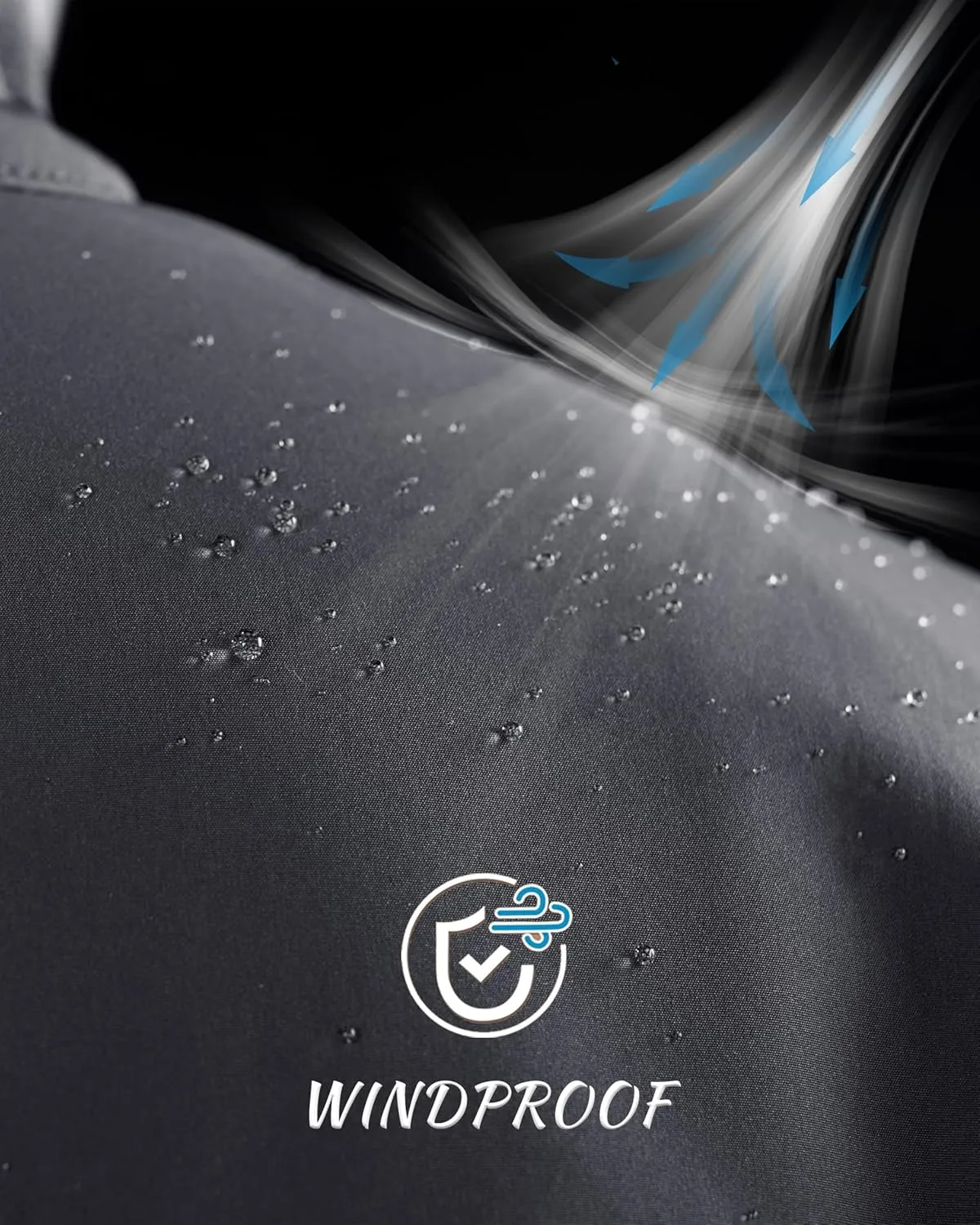 MAGCOMSEN Men's Tactical Jacket Water Resistant 6 Pockets Softshell Fleece Lining Hiking Winter Jacket Windbreaker Outwear