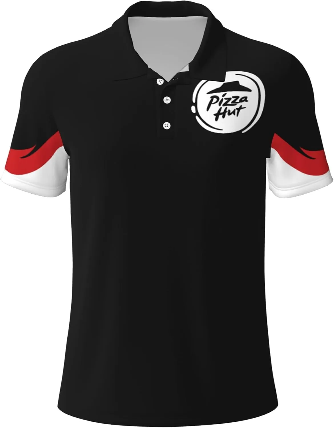 Mens Polo T-Shirt Short Sleeve Crew Neck T Shirts for Men Work Uniform Funny Clothes