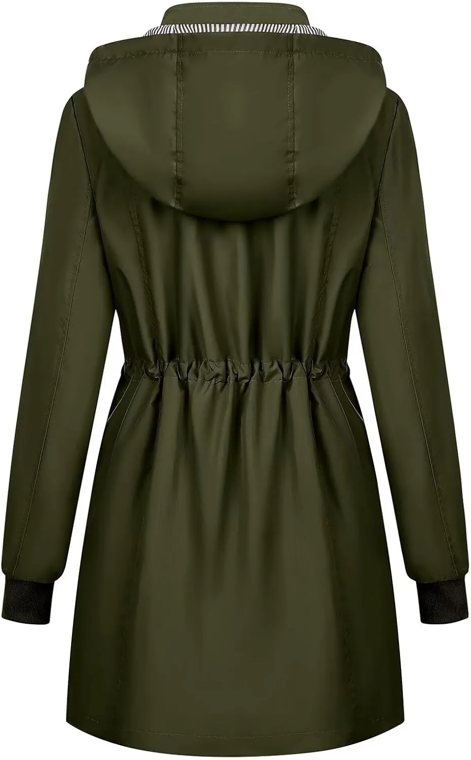 PITINAN Rain Jackets For Women Waterproof Rain Coats with Hood Lightweight Windbreaker Outdoor Womens Raincoats