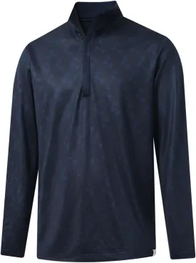 Rouen Quarter Zip Pullover Men Performance Dry Fit Mock Neck Brushed Casual Sports Golf Mens 1/4 Zip Pullover Sweatshirts
