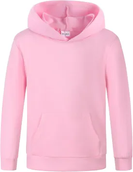 Spring&Gege Boys Lightweight Pullover Hoodies Long Sleeve Hooded Sweatshirt (5-14 Years)