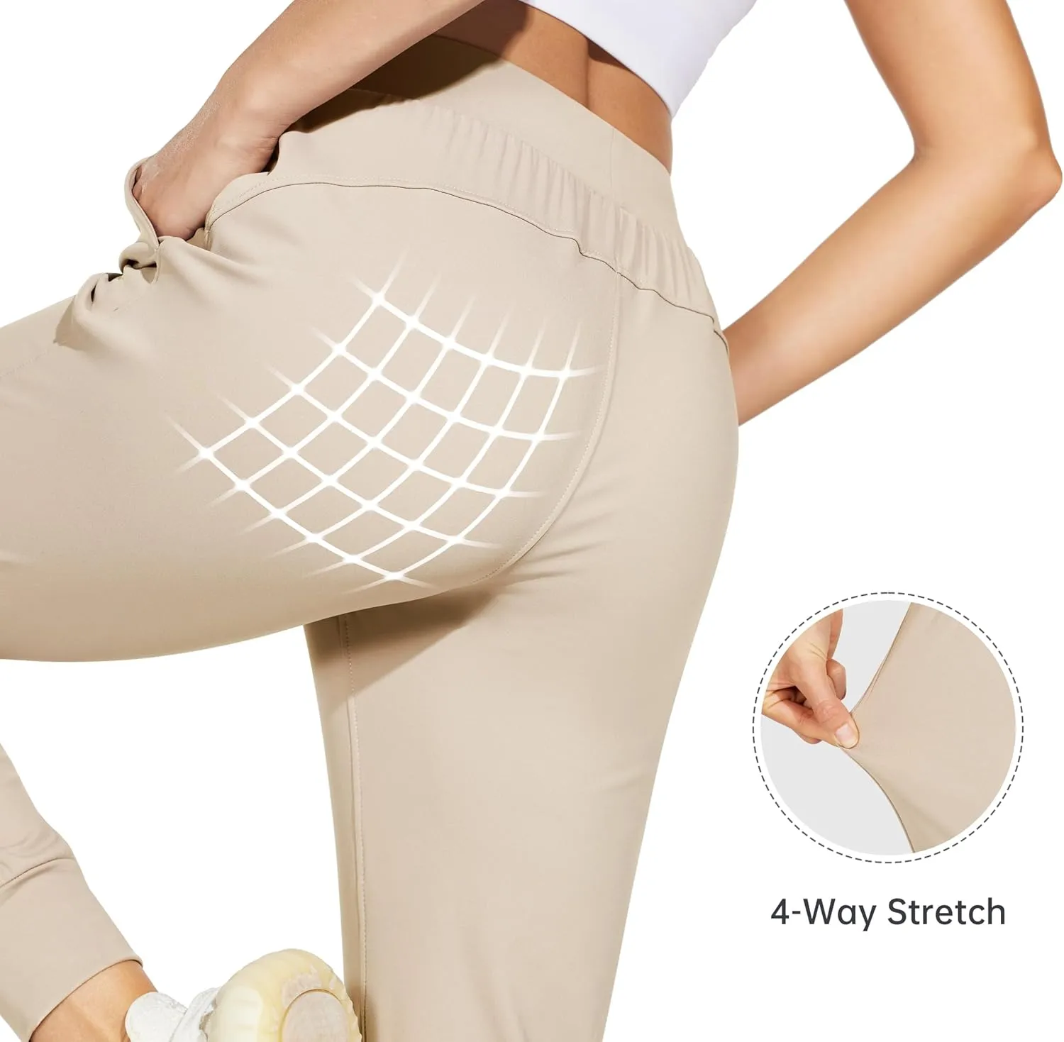 Willit Women's Joggers Pants Lightweight Athletic Sweatpants with Pockets Running Workout Casual Tapered Pants