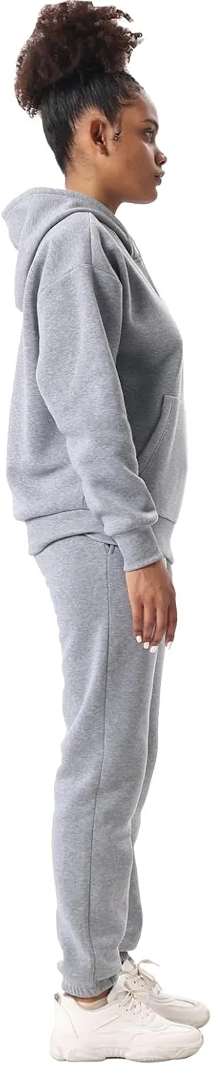 Yasumond Women's Two Piece Outfits Sweatsuit Set Jogging Track Suits Zipper Hoodies & Sweatpants