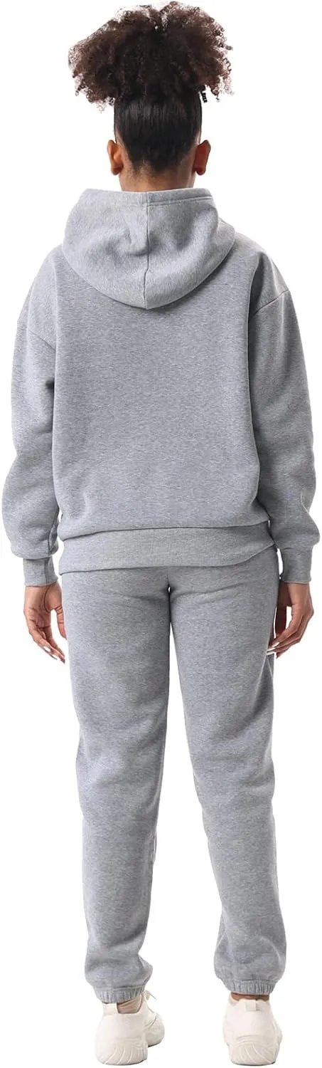 Yasumond Women's Two Piece Outfits Sweatsuit Set Jogging Track Suits Zipper Hoodies & Sweatpants